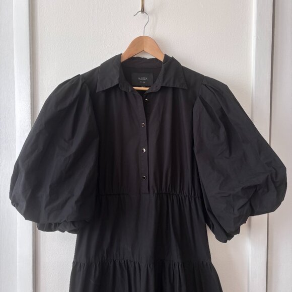 ALEEZA Paris Puff Sleeve Tiered Maxi Dress - Picture 2 of 6